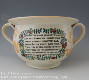 Orange Chamber Pot