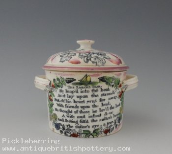 Mariners Arms Pot & Lid