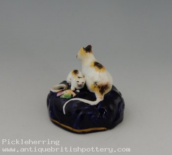 Cat & Kitten Inkwell