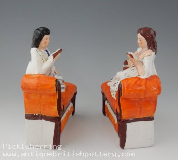 Pair Musicians Reading Music