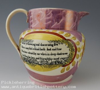 Sailor's Farewell Jug - Maling