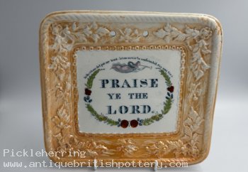 Scott Pottery Religious Plaque