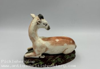 Wood Type Recumbent Doe