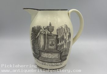 Lord Nelson Creamware Jug